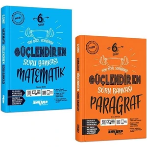 Ankara Yayıncılık 6.Sınıf  Matematik + Paragraf Güçlendiren Soru Seti 2 Kitap 2023