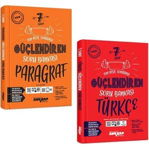 Ankara Yayıncılık 7.Sınıf  Türkçe + Paragraf Güçlendiren Soru Seti 2 Kitap 2023