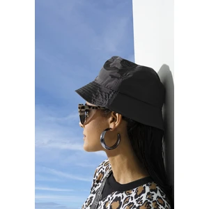 For You Accessories Demir Detaylı Safari Siyah Şapka S27099