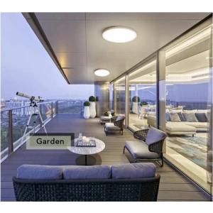 Vies Teknoloji Led Banyo Balkon Tuvalet Lambası Tavana Sıfır Led Armatür Avize 3200k Sarı Işık
