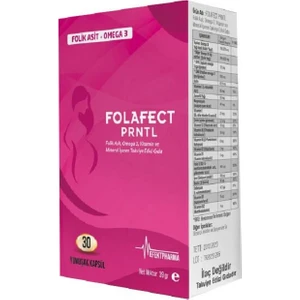 Folafect Prntl Folik Asit Omega 3 Içerikli 30 Yumuşak Kapsül