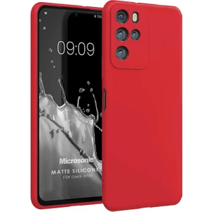 Matte Silicone Omix X700 Kılıf Kırmızı