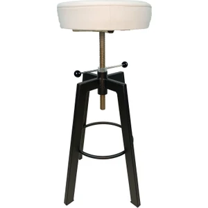 Helen Bar Sandalyesi Bar Taburesi Beyaz