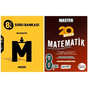 Hız Yayınları 8. Sınıf Matematik Soru Bankası ve Okyanus Master Matematik Deneme
