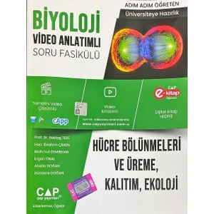 Çap Yayınları Hücre Bölünmeleri ve Üreme Kalıtım Ekoloji 2023