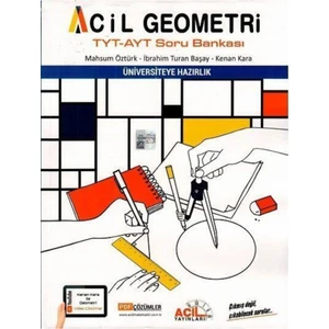 Acil Yayınları YKS TYT AYT Soru Bankası Geometri - 2022 / TYT - AYT Geometri Soru Bankası