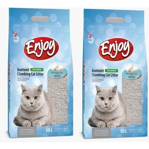 Bentonit Ince Taneli Kedi Kumu 10 lt (Marsilya Sabunlu)  x  2 'li