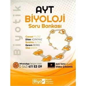 Biyotik Yayınları  AYT Biyoloji Soru Bankası