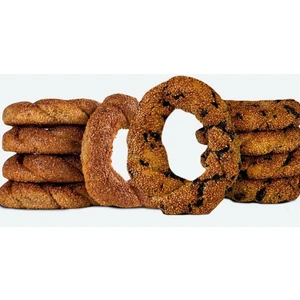 Siyez Evi 5 Adet Siyez Unlu Susamlı + 5 Adet Çikolatalı Simit