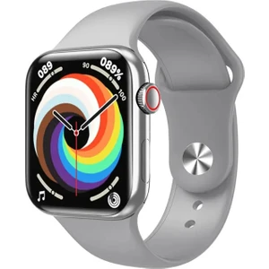 Watch 7 Android İos Uyumlu Akıllı Saat Gümüş