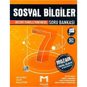 Mozaik Yayınları 7.Sınıf Soru Bankası Sosyal Bilgiler - 2022