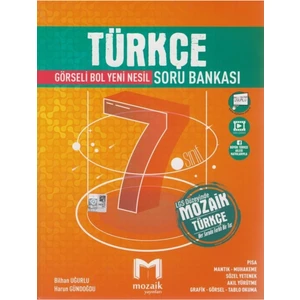 Mozaik Yayınları 7.Sınıf Soru Bankası Türkçe - 2022
