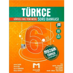 Mozaik Yayınları 6.Sınıf Soru Bankası Türkçe - 2022