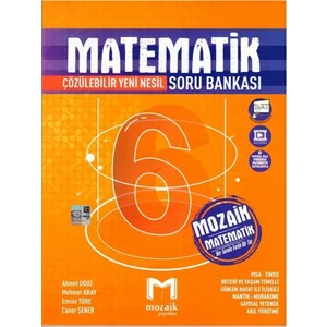 Mozaik Yayınları 6.Sınıf Soru Bankası Matematik - 2022