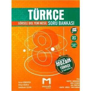 Mozaik Yayınları 8.Sınıf Soru Bankası Türkçe - 2022