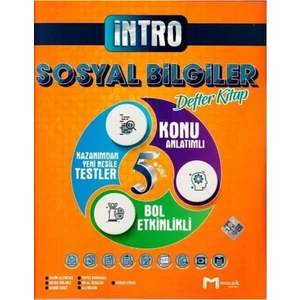 Mozaik Yayınları 5.Sınıf Intro Defter Sosyal Bilgiler – 2025