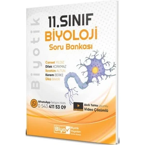 Biyotik Yayınları  11.Sınıf Biyoloji Soru Bankası