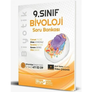 Biyotik Yayınları  9.Sınıf Biyoloji Soru Bankası