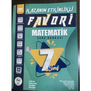 Av Yayınları 7. Sınıf Kazanım Etkinlikli Matematik Soru Bankası