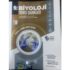Çap Yayınları 9. Sınıf Fen Lisesi Biyoloji Soru Bankası 2023