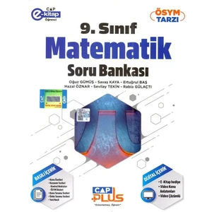 Çap Yayınları 9. Sınıf Anadolu Lisesi Matematik Plus Soru Bankası 2023