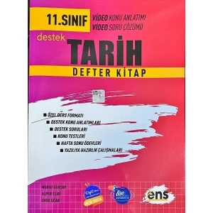 ENS Yayıncılık 11. Sınıf Tarih Destek Defterim
