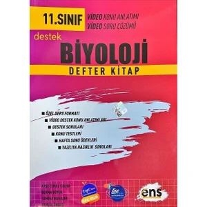 ENS Yayıncılık 11. Sınıf Biyoloji Destek Defterim 2023