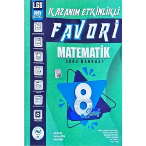 Av Yayınları Akıllı Versiyon Yayınları 8. Sınıf LGS Matematik Favori Kazanım Etkinlikli Soru Bankası