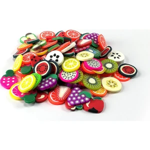 Mini Meyve Renkli Pul Paketi - 5 Gram - Epoksi Süsleme Pulu - 10MM