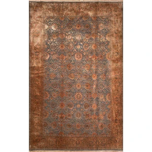 Eko Halı Lahor LHR01 Terra Özel Boyama Işlemi Ile Üretilen Modern ve Şık 100 Tarak Ipek Halı