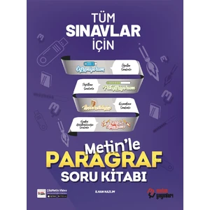 2023 Metin Yayınları Tüm Sınavlar İçin Metin'le Paragraf Soru Bankası