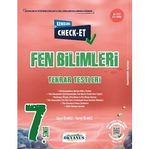 Okyanus Yayınları 7. Sınıf Kendini Check - Et Fen Bilimleri Tekrar Testleri (Ciltli)