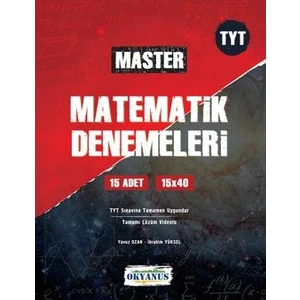 Okyanus Yayınları TYT Master 15 Matematik Denemeleri
