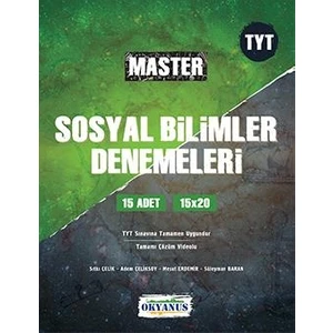 Okyanus Yayınları TYT Master 15 Sosyal Bilimler Denemeleri