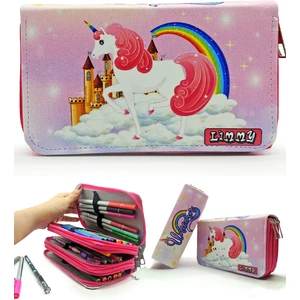 32 Kalem Alabilen Kalemlik Flamingo Desenli