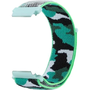 Casestreet Robor R Gt2 Kordon Cırtcırt Asker Desenli Kumaş Ayarlanabilir Mavi