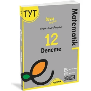 Endemik Yayınları Tyt Endemik Matematik 12'li Deneme