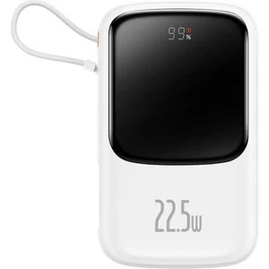 Baseus Type-C Kablolu 22.5W 10000MAH Dijital Göstergeli Powerbank, Pd Type C Hızlı Şarj Uyum