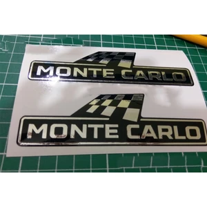 Oto Sticker Skoda Monte Carlo 2020 Stickeri Dünyada Tek.