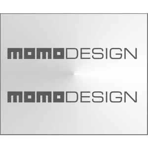 Oto Sticker Momo Design Stickeri 2 Adet 30X3Cm Araba Etiketi