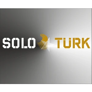 Oto Sticker Solotürk Orta Boy Sticker 58X13Cm Solo Türk Sticker