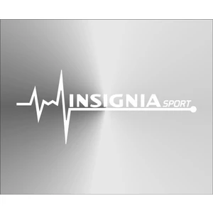Oto Sticker Opel Insignia Nabız Kalp Atışı Sticker 2 Adet Sağ Sol