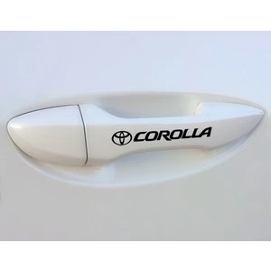 Oto Sticker Toyota Corolla Kapı Kolu Ve Jant Sticker Seti 8 Adet