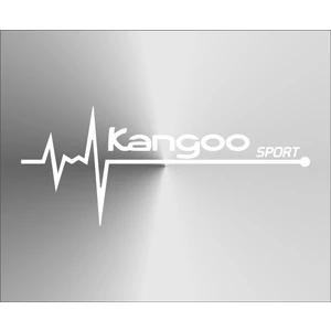 Oto Sticker Renault Kangoo Nabız Kalp Atışı Sticker 2 Adet