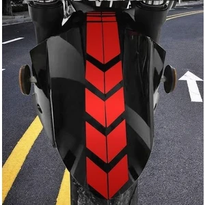 Oto Sticker Motosiklet Çamurluk Şerit Sticker Tüm Renkler