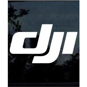 Oto Sticker Dji Logo Marka Stickeri 2 Adet 7X4Cm