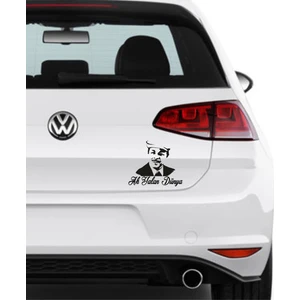 Oto Sticker Neşet Ertaş Stickeri 1 Adet