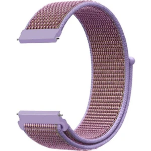 Huawei Watch Gt 2 Pro 46 Mm İçin Uyumlu Dokuma Kordon Lilac