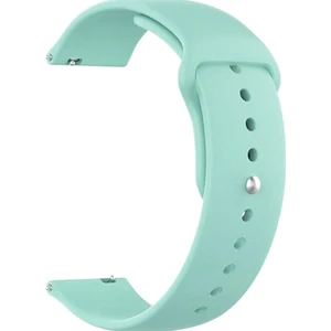 Amazfit Bip U - Bip U Pro İçin Uyumlu Silikon Kordon Kayış Su Yeşili