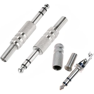 BK Teknoloji Lehimlenebilir Metal 6.35 mm Erkek Çivi Jack